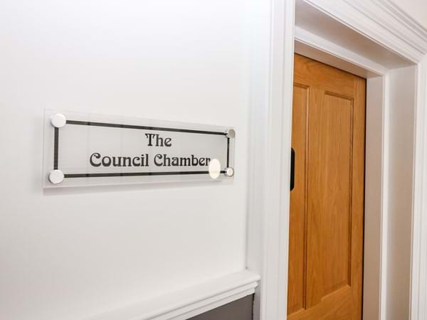 Council Chambers at The Institute Executive Apartments